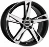 Janta aliaj Carmani 16 Anton 6.5x16 5x100 et38 black polish