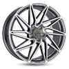 Janta aliaj Keskin Tuning KT20 8x18 5x112 et45 PALLADIUM  FRONT POLISH