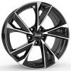 Janta aliaj MAM Felgen RS6 8x18 5x120 et35 BLACK FRONT POLISH