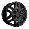 Janta aliaj Keskin Tuning KT C1-6L 6.5x16 6x130 et60 black painted