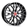Janta aliaj MAM Felgen RS4 7x16 4x108 et20 BLACK FRONT POLISH